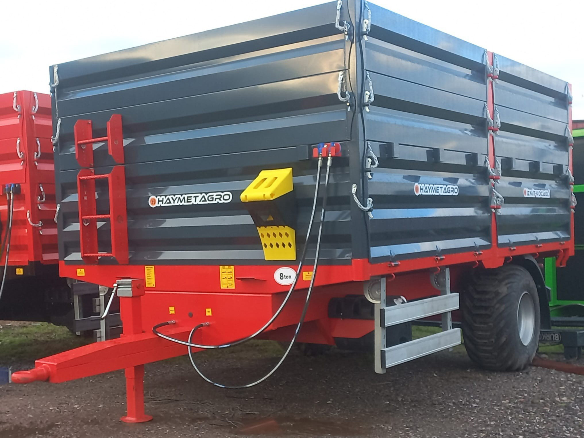 Tek Dingilli Römork - 8 Ton